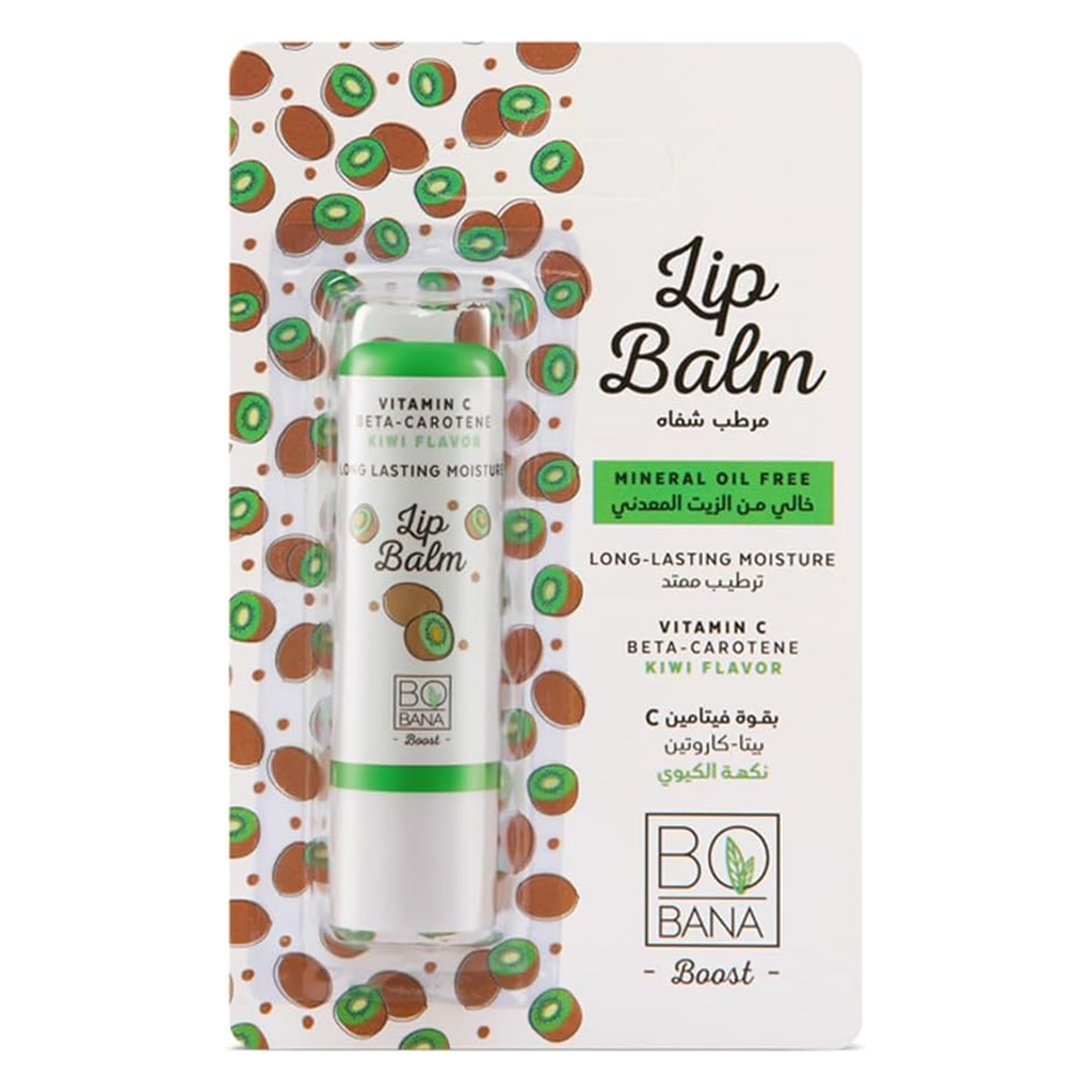 بوبانا مرطب شفاه كيوى - Bobana Lip Balm Kiwi (4.8g)