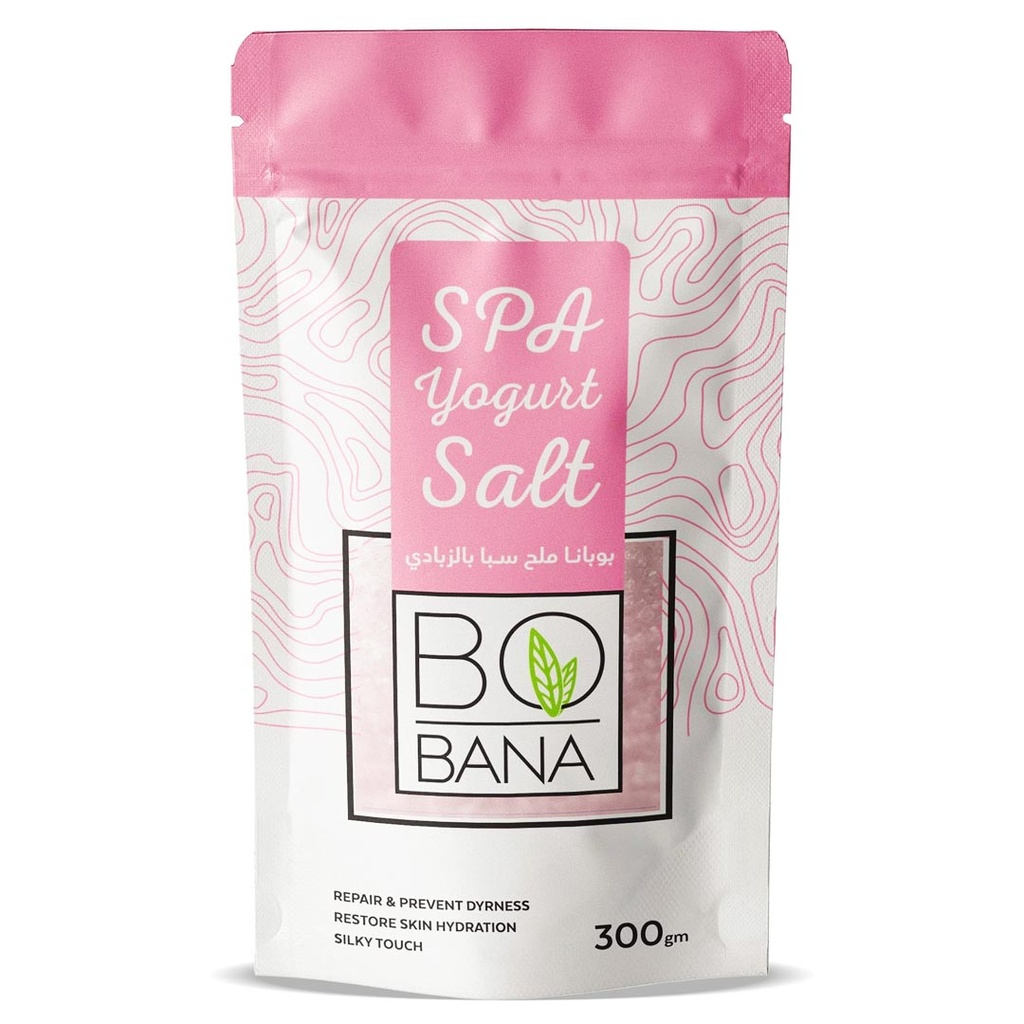 بوبانا ملح سبا - Bobana Spa Salt (300g, زبادى)
