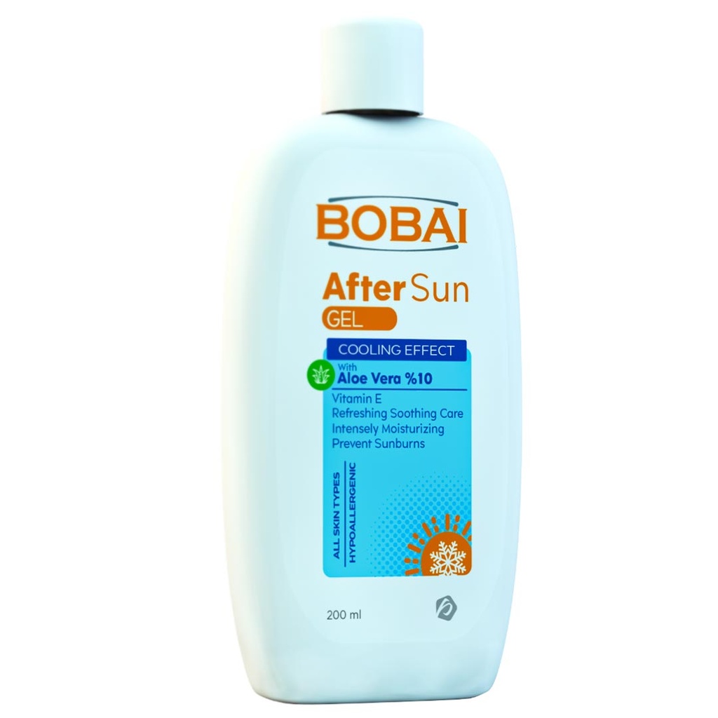 بوباى افتر صن جل - bobai After Sun Gel (200g, صبار)