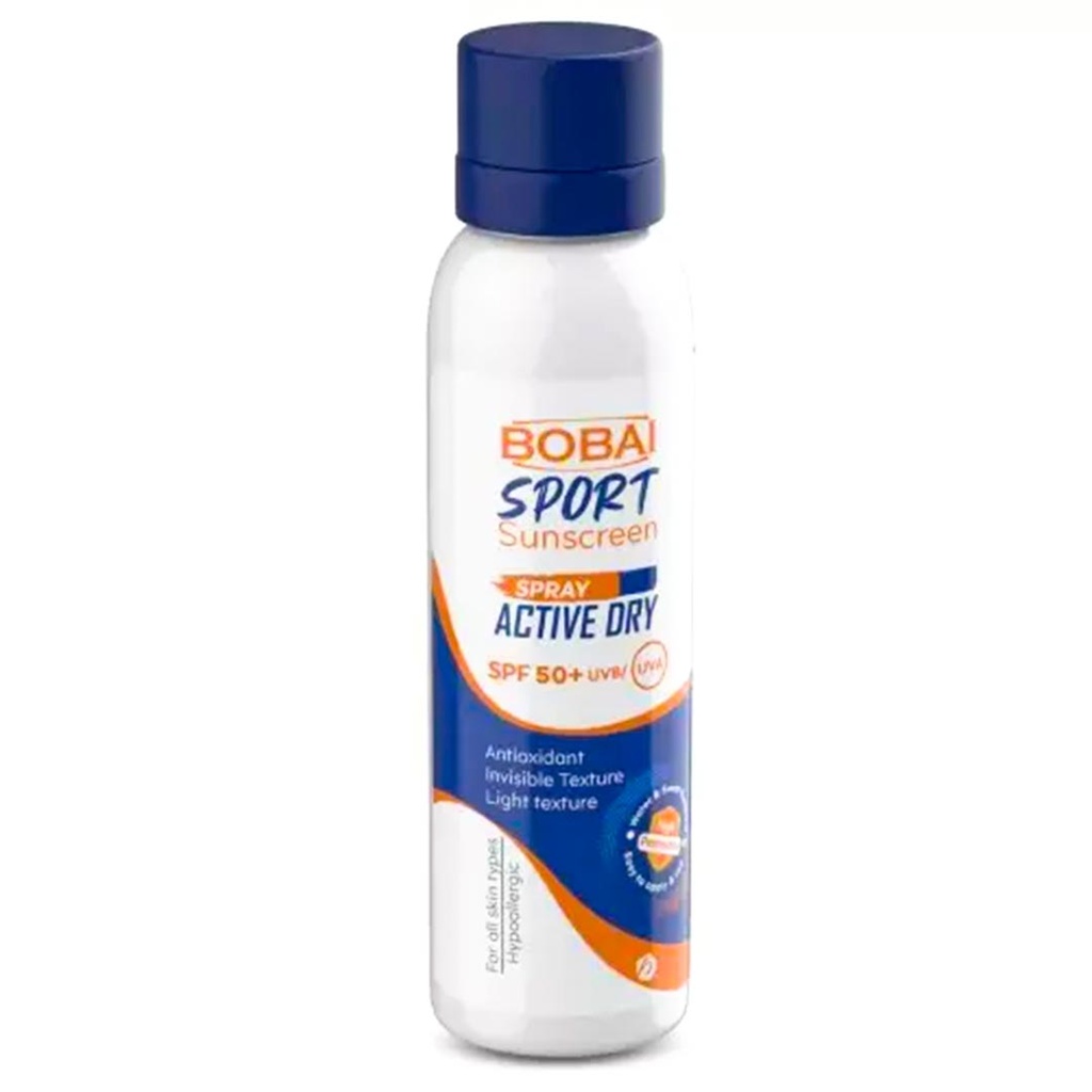 بوباى سبورت صن سكرين سبراى - Bobai Sport Sunscreen Spray (200ml, 50)