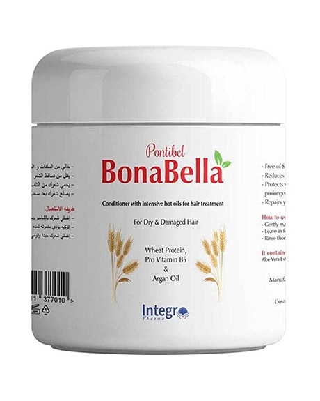 بونابيلا حمام كريم - Bonabella Hair Mask (450g, مشمش)