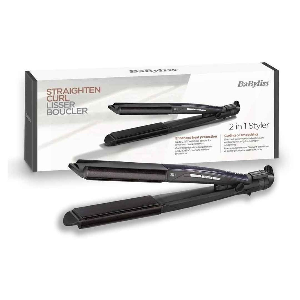 بيبى ليس - Babyliss (2×1 ستايلر, No:ST330E, 47W)