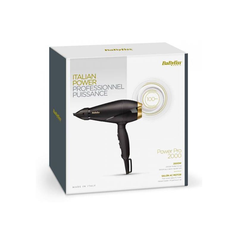 بيبى ليس سشوار - Babyliss Dryer (باور برو 2000, No:6704E, 2000W)
