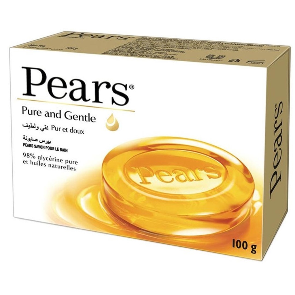 بيرز صابون - Pears soap (125g, without, Yellow)