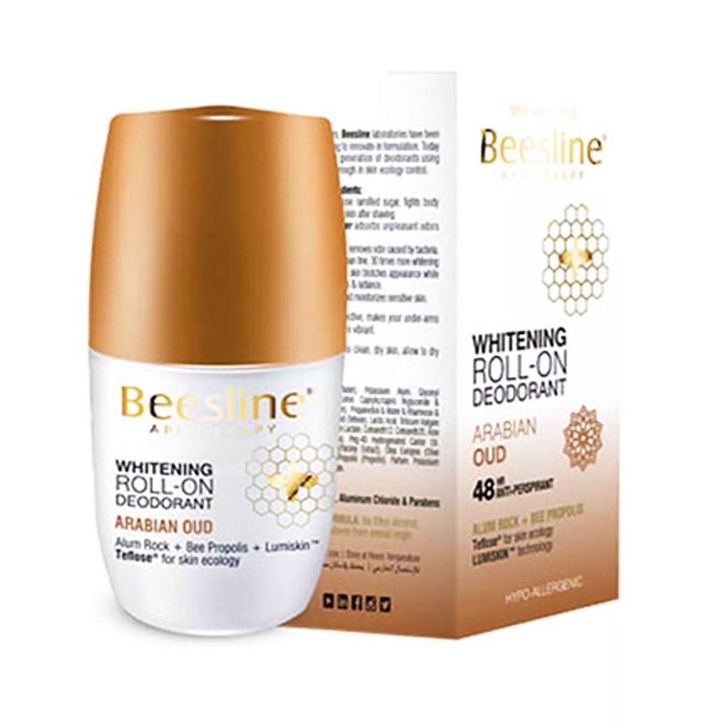 بيزلين رول اون - Beesline Roll On (Woman, 50ml, Arabian Oud)