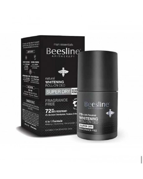 بيزلين رول اون - Beesline Roll On (رجالى, 50ml, خال من العطر 4*1)