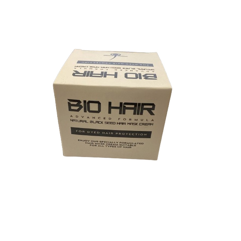 بيو هير كريم حمام كريم حبة بركة - Bio Hair Hair Mask Black Seed (300g)