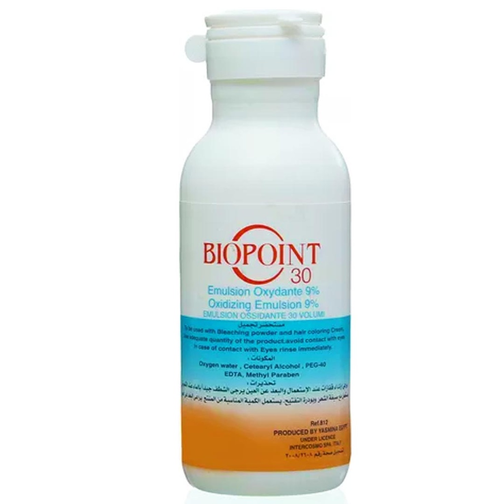 بيوبوينت اكسجين - Biopoint Oxygen (75g, 30Vol - 9%)
