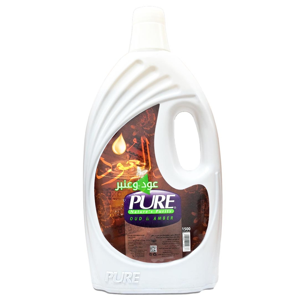 بيور شاور - Pure Shower (1500g, عود و عنبر)