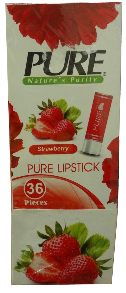 بيور مرطب شفاه - Pure Lip Care 3.6g (3.6g, فراولة)