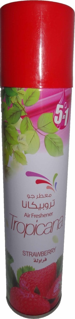 تروبيكانا ملطف جو - Tropicana Air Freshener (سبراى, 300ml, فراولة)