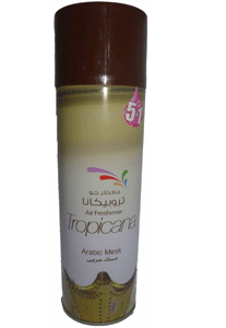 تروبيكانا ملطف جو - Tropicana Air Freshener (سبراى, 300ml, مسك)