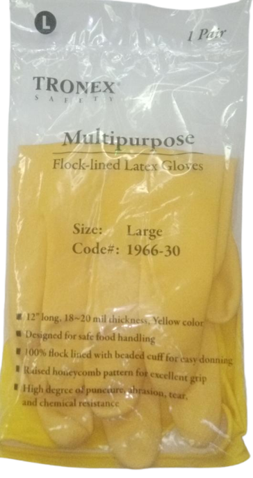 ترونكس جوانتى منزلى - Tronex Gloves House (No:1966-30, L)