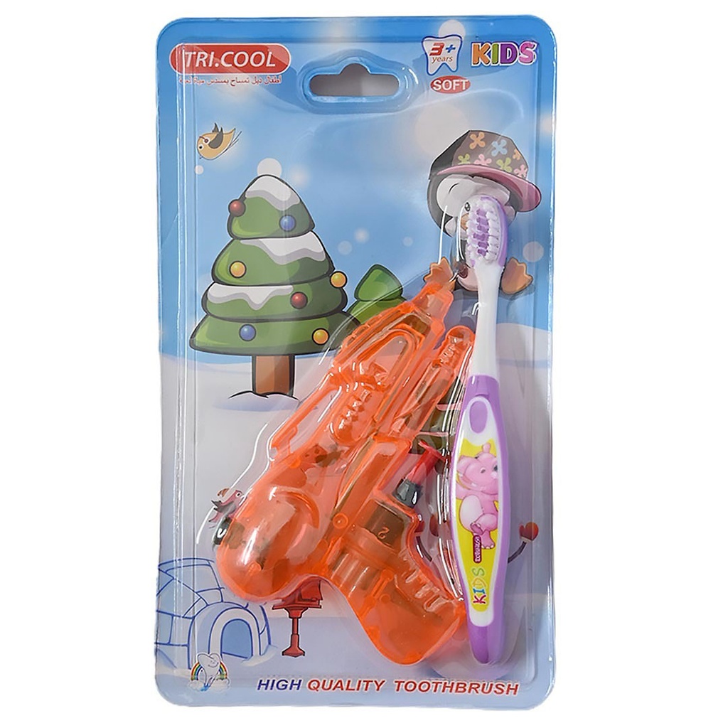 ترى كول فرشاة اسنان - TRI.COOL Tooth Brush (اطفال, No:3002, Soft)