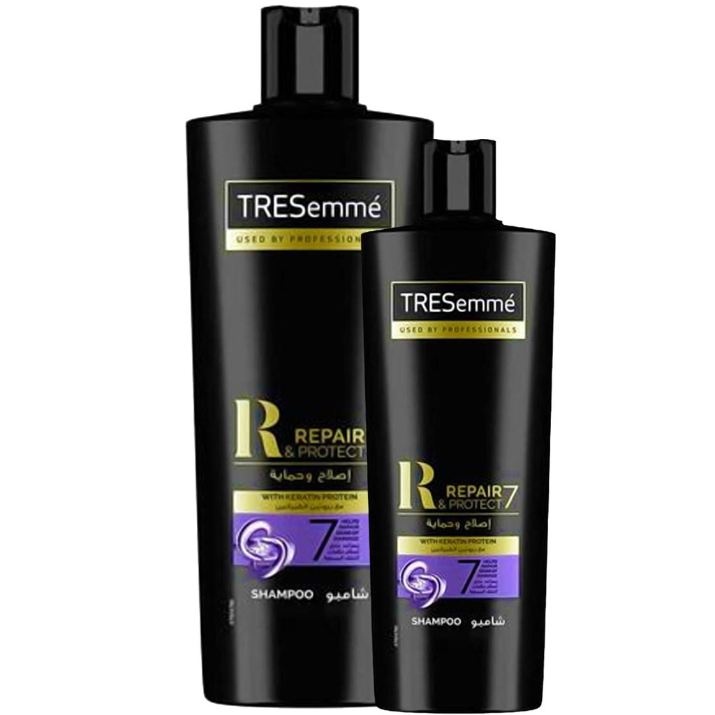 تريسمى شامبو بروتين الكيراتين 1+1 - TRESemme Shampoo Protein Keratin 1+1 (400ml+200ml)