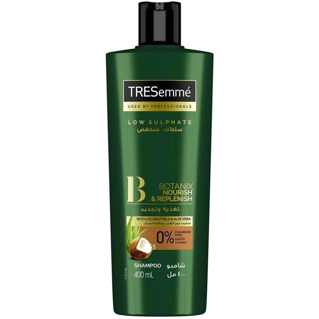تريسمى شامبو جوز هند و صبار - TRESemme Shampoo Coconut & Aloe Vera (400ml)