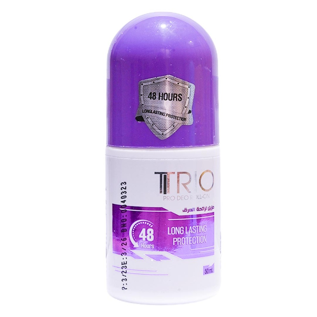 تريو برو رول اون - Trio Pro Roll On (نسائى, 50ml, بيور)