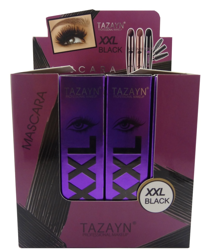 تزين ماسكارا - Tazayn Mascara (11g, No:E2.6/C3, اسود)