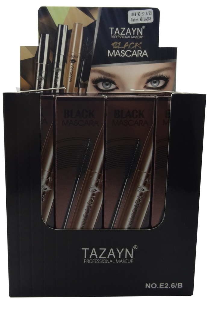 تزين ماسكارا - Tazayn Mascara (11g, No:E2.6/B3, اسود)
