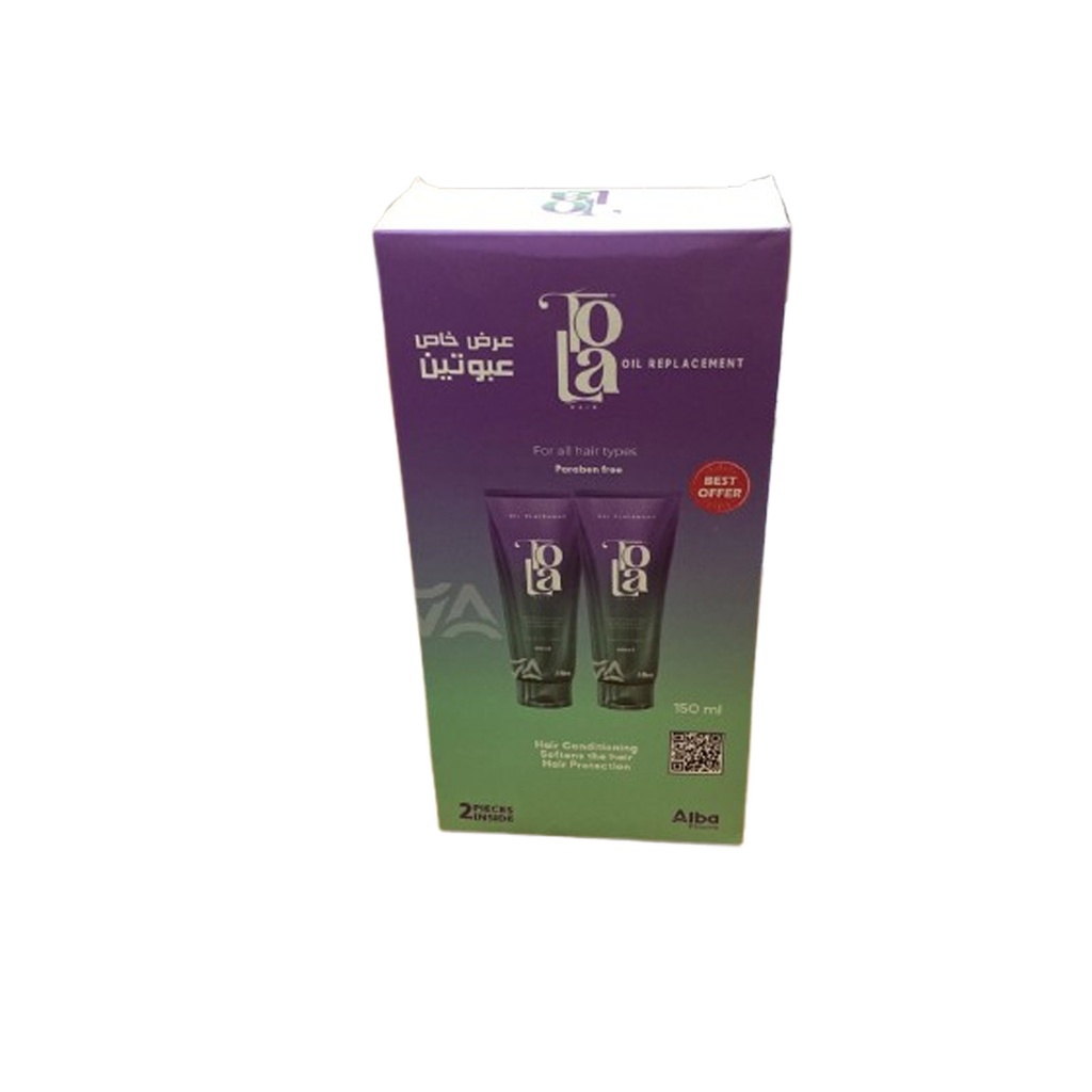 تولا بديل زيت 2قطعة عرض خاص - Tola Oil Replacement 2Pcs Best Offer (150ml)