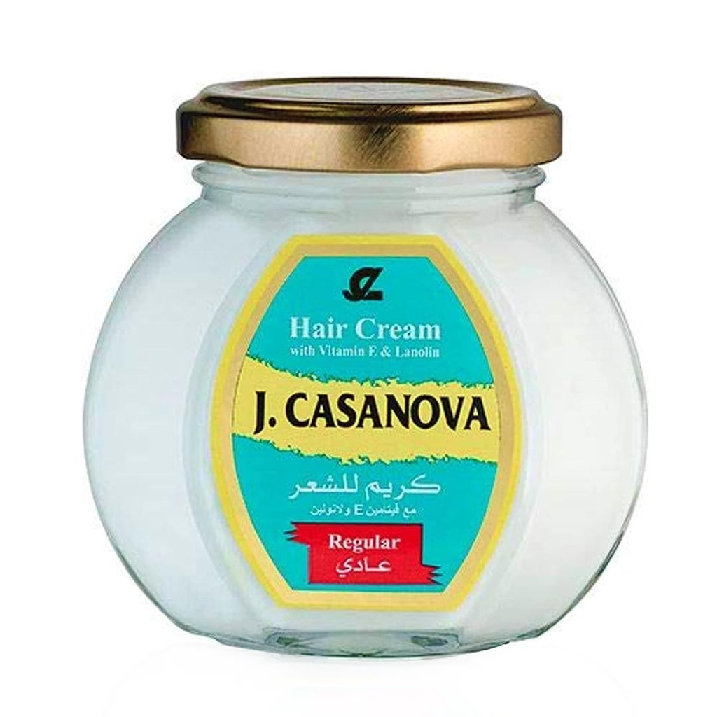ج. كازانوفا كريم شعر - J.Casanova Hair Cream (150g, عادى)