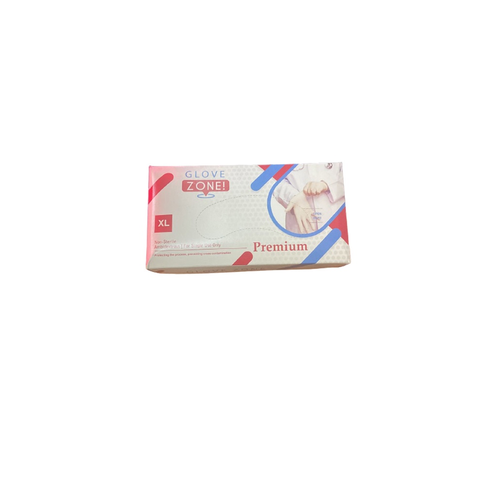 جلاوف زون لاتكس - Glove Zone Latex 100Psc (XL)