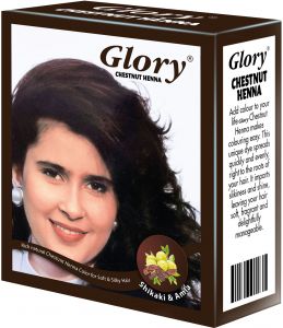جلورى حناء -  Glory Henna (10ml, Chestnut)