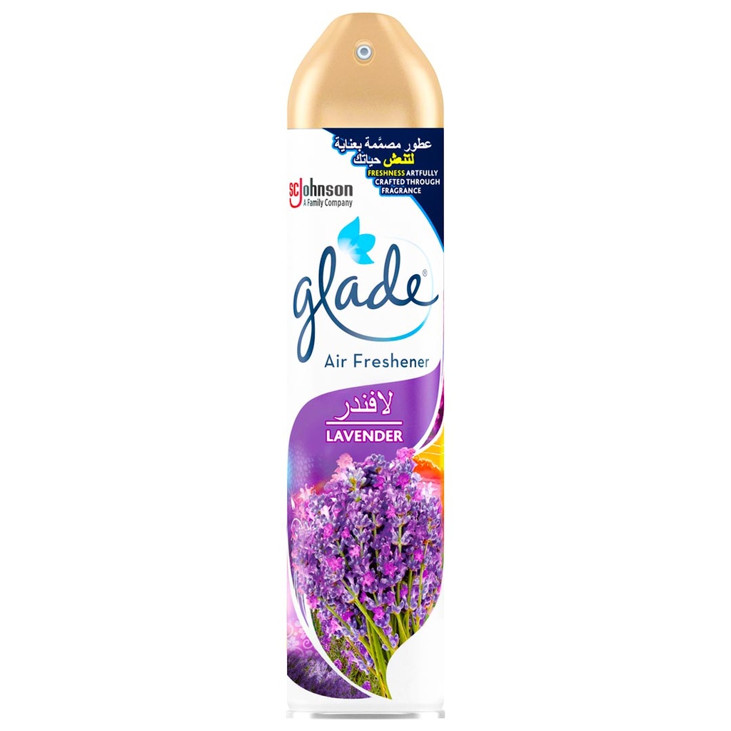 جليد ملطف جو - Glade Air Freshener (عادى, 300ml, لافندر, بدون)