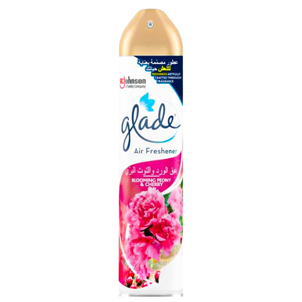 جليد ملطف جو - Glade Air Freshener (عادى, 300ml, ورد وتوت برى, بدون)