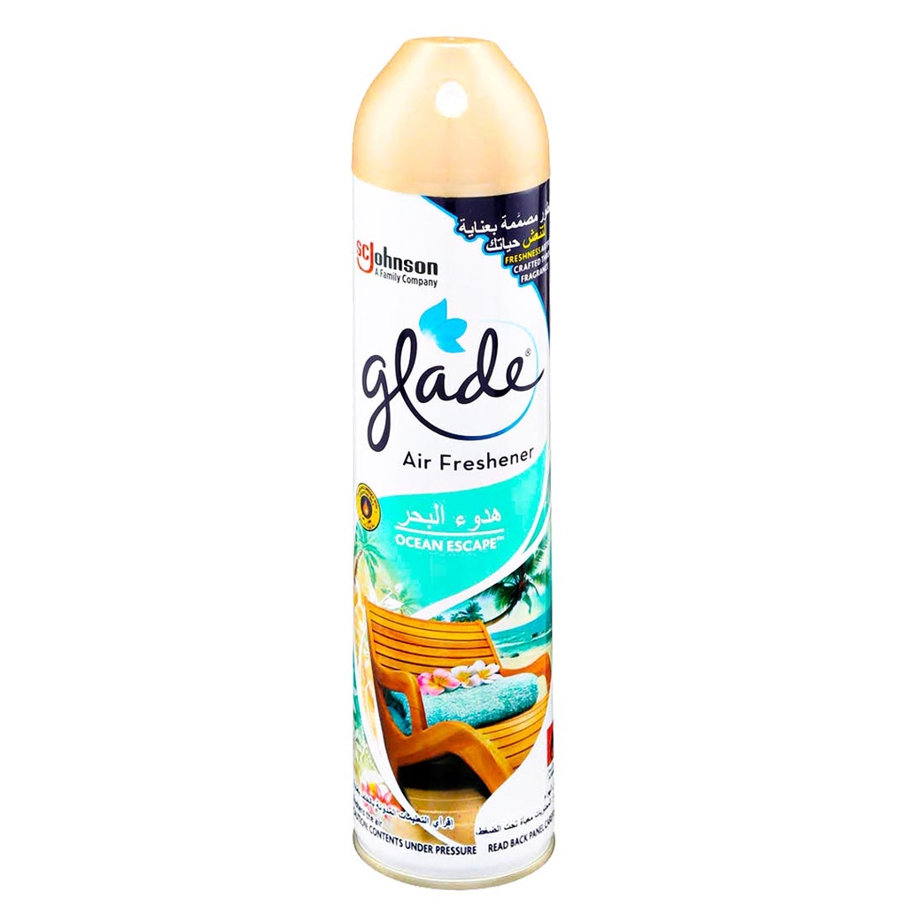 جليد ملطف جو - Glade Air Freshener (عادى, 300ml, هدوء البحر, بدون)