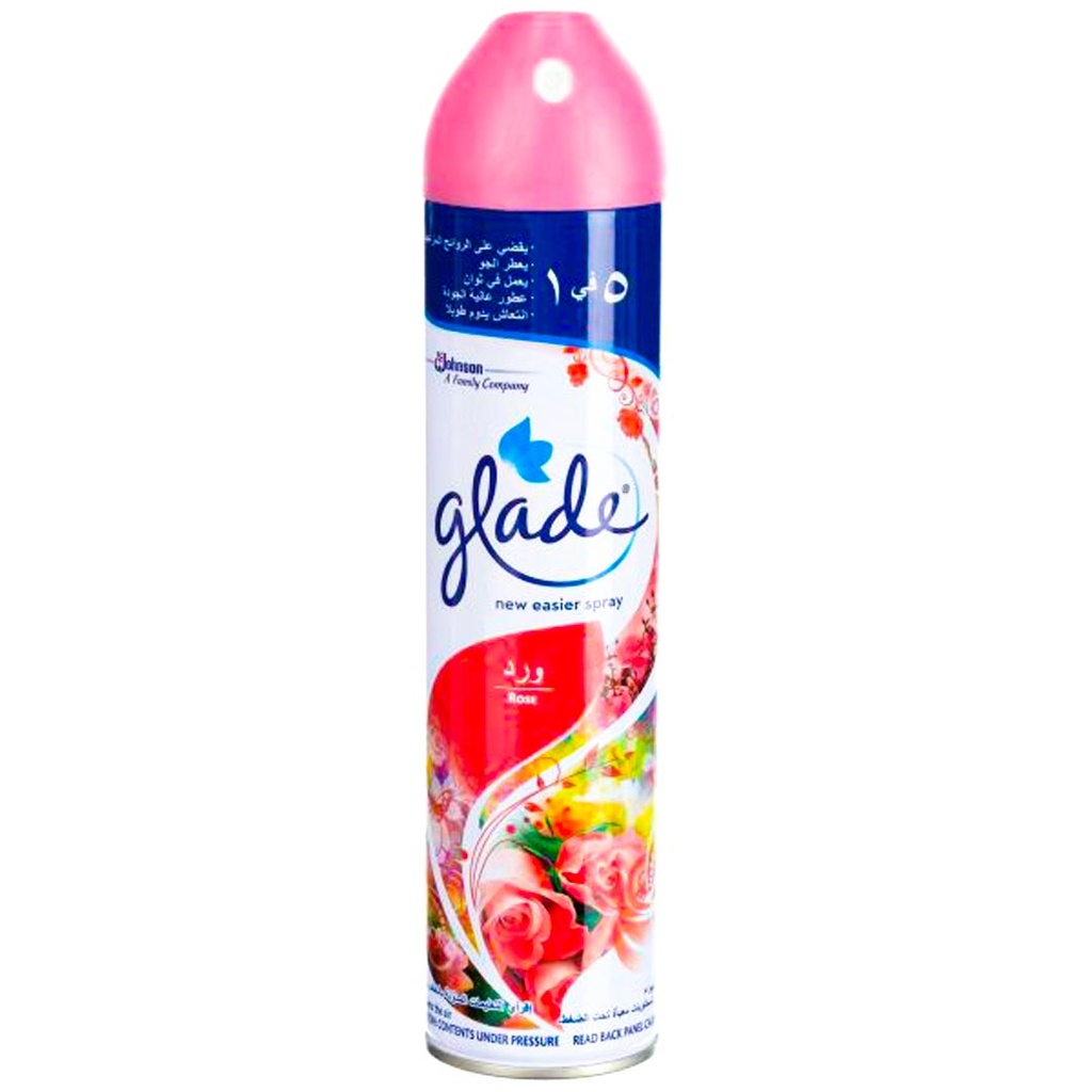 جليد ملطف جو - Glade Air Freshener (Normal, 300ml, Rose, without)