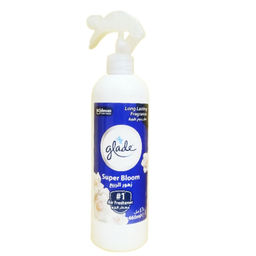 جليد ملطف جو - Glade Air Freshener (460ml, Super Bloom)