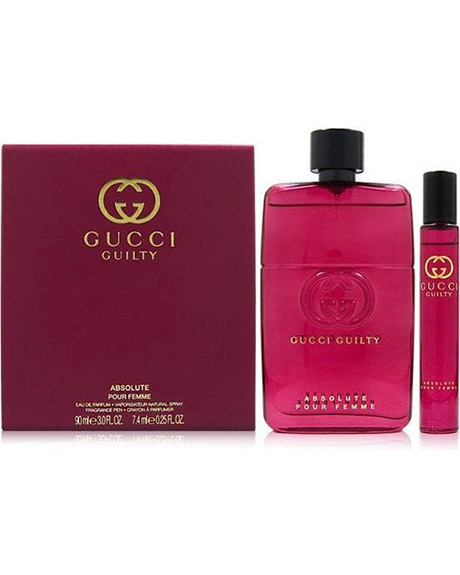 جوتشى جيلتى ابسولوت - Gucci Guilty Absolute EDP-W (90ml+7.4ml)