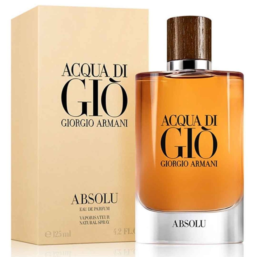 جورجيو ارمانى اكوا دى جيو ابسولو - Giorgio Armani Acqua Di Gio Absolu M-EDP (125ml)