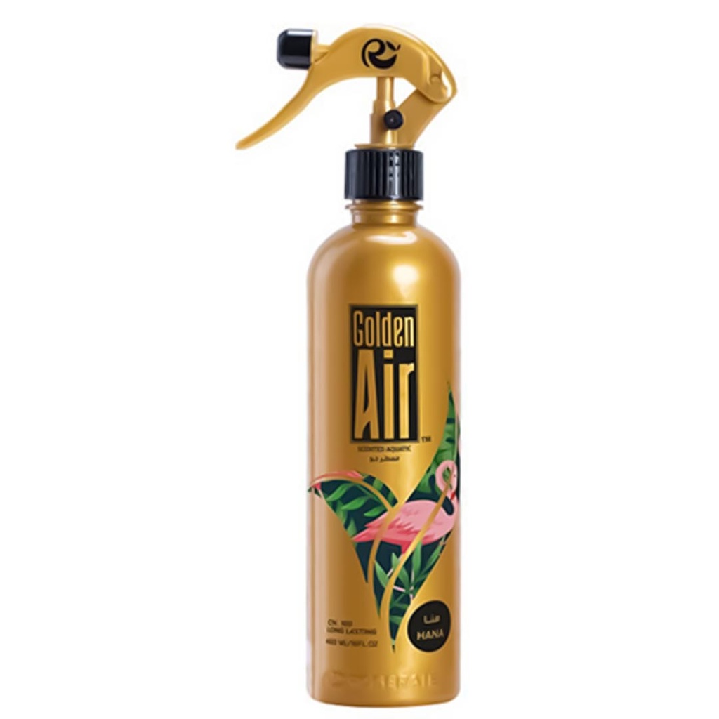 جولدن اير ملطف جو - Golden Air Air Freshner (460ml, هنا)