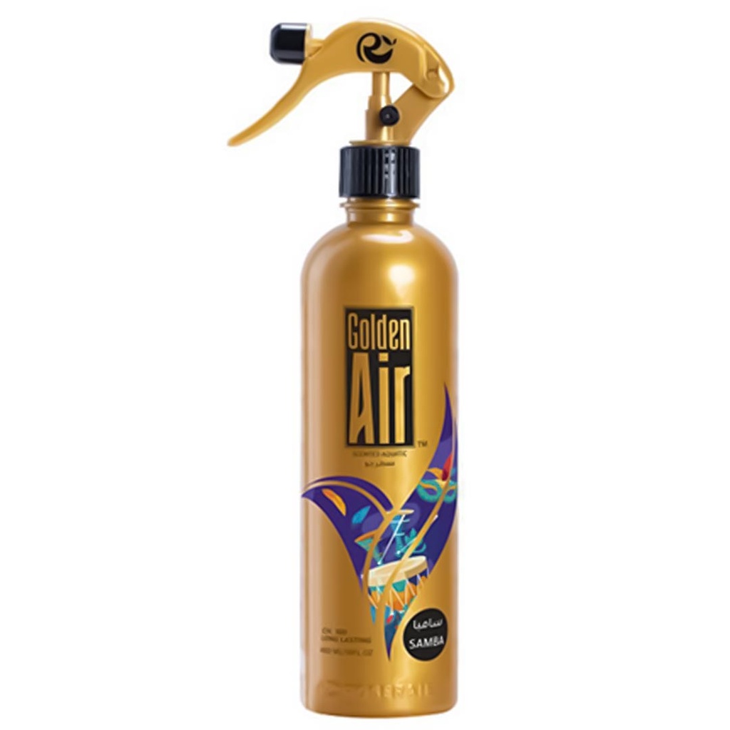 جولدن اير ملطف جو - Golden Air Air Freshner (460ml, Samba)