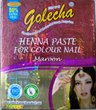 جوليشا حناء رسم - Golecha Henna drawing (Nail, 10g, Ampoupe, Chestnut)