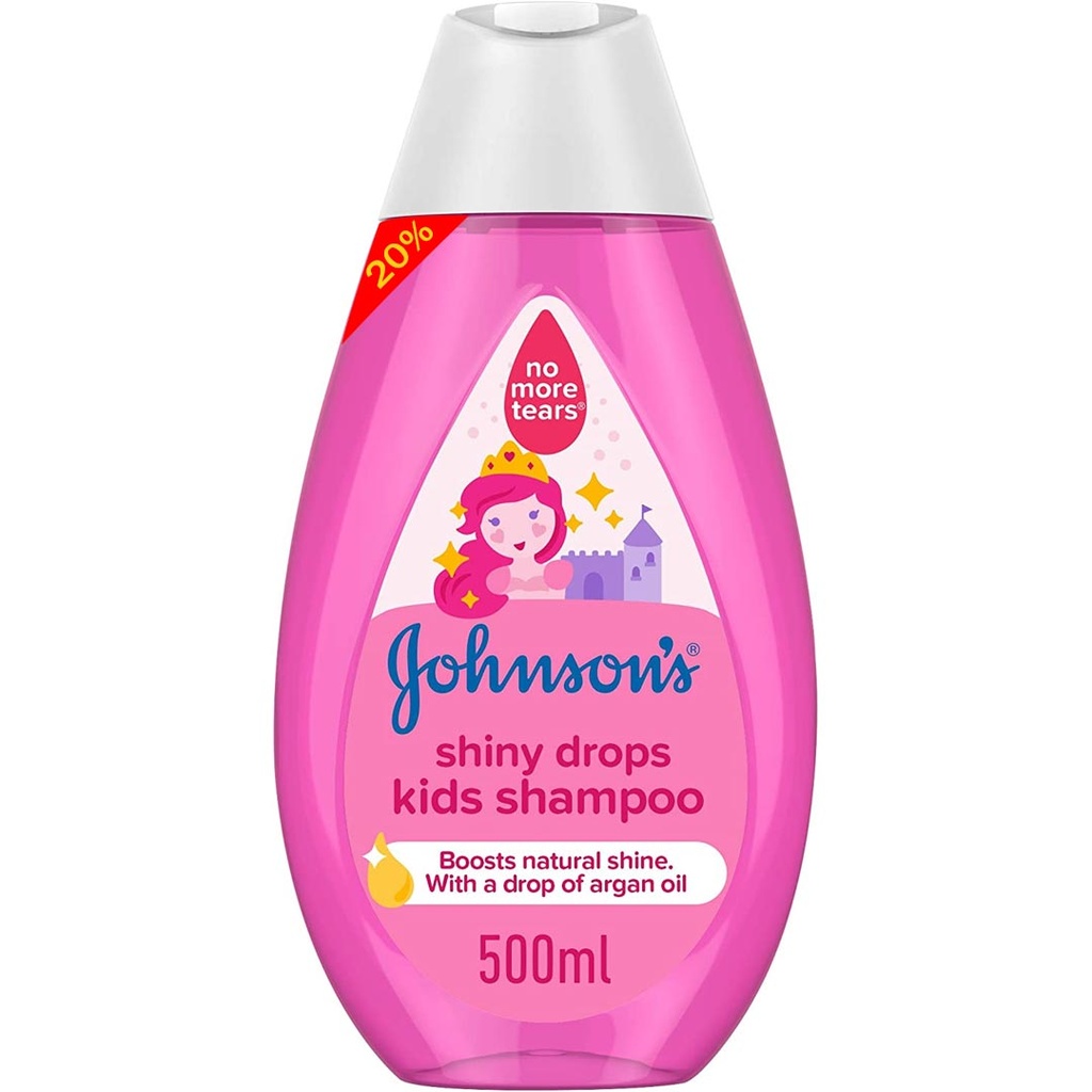 جونسون شامبو - Johnson Shampoo (500ml, Shiny drops, discount 20%)