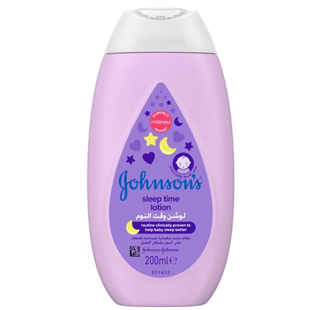جونسون لوشن - Johnson Lotion (200ml, وقت النوم)