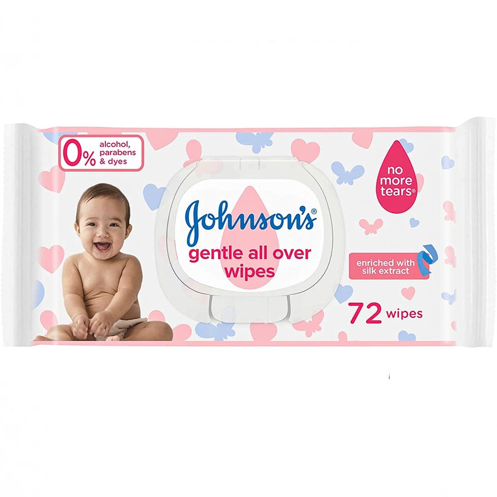 جونسون مناديل - Johnson Wipes (سعر خاص, 72PC)
