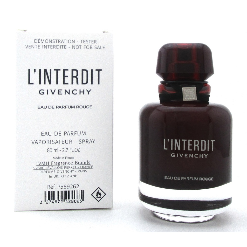 جيفنشى لينترديت روج تستر - Givenchy L' interdit Rouge Tester EDP-W (80ml)