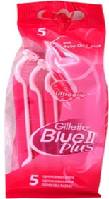 جيليت بلو 2 بلس - Gillette Blue 2 Plus (نسائى, 5PC)