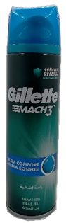 جيليت حلاقة - Gillette Shaving (ماك 3 جل, 200ml, راحة اضافية)