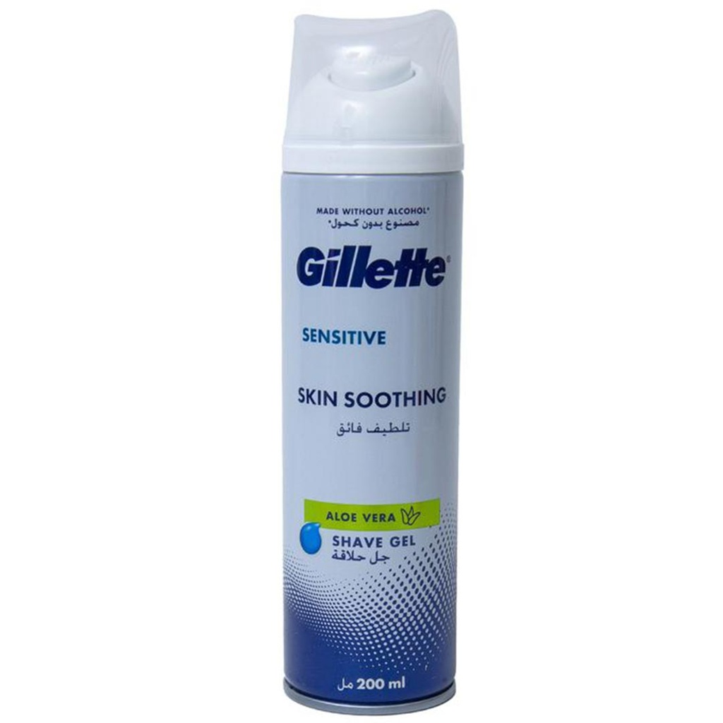 جيليت حلاقة - Gillette Shaving (جيليت جل, 200ml, تلطيف فائق)