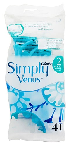 جيليت فينوس سيمبلى 2 - Gillette Venus Simply 2 4PCS