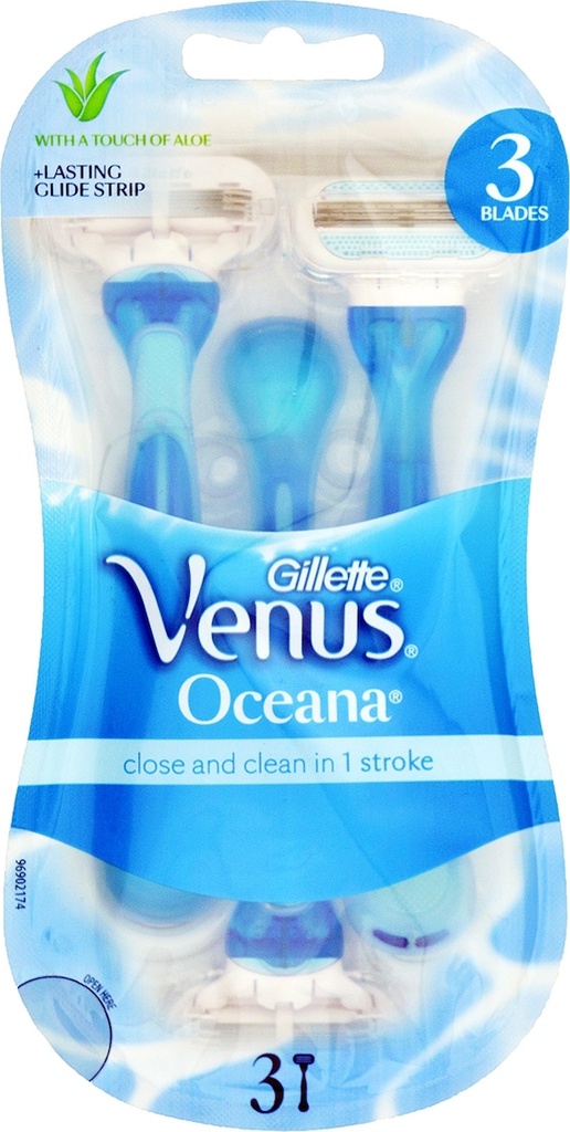 جيليت فينوس - Gillette Venus (ماكنة, اوشيانا, 3PC)