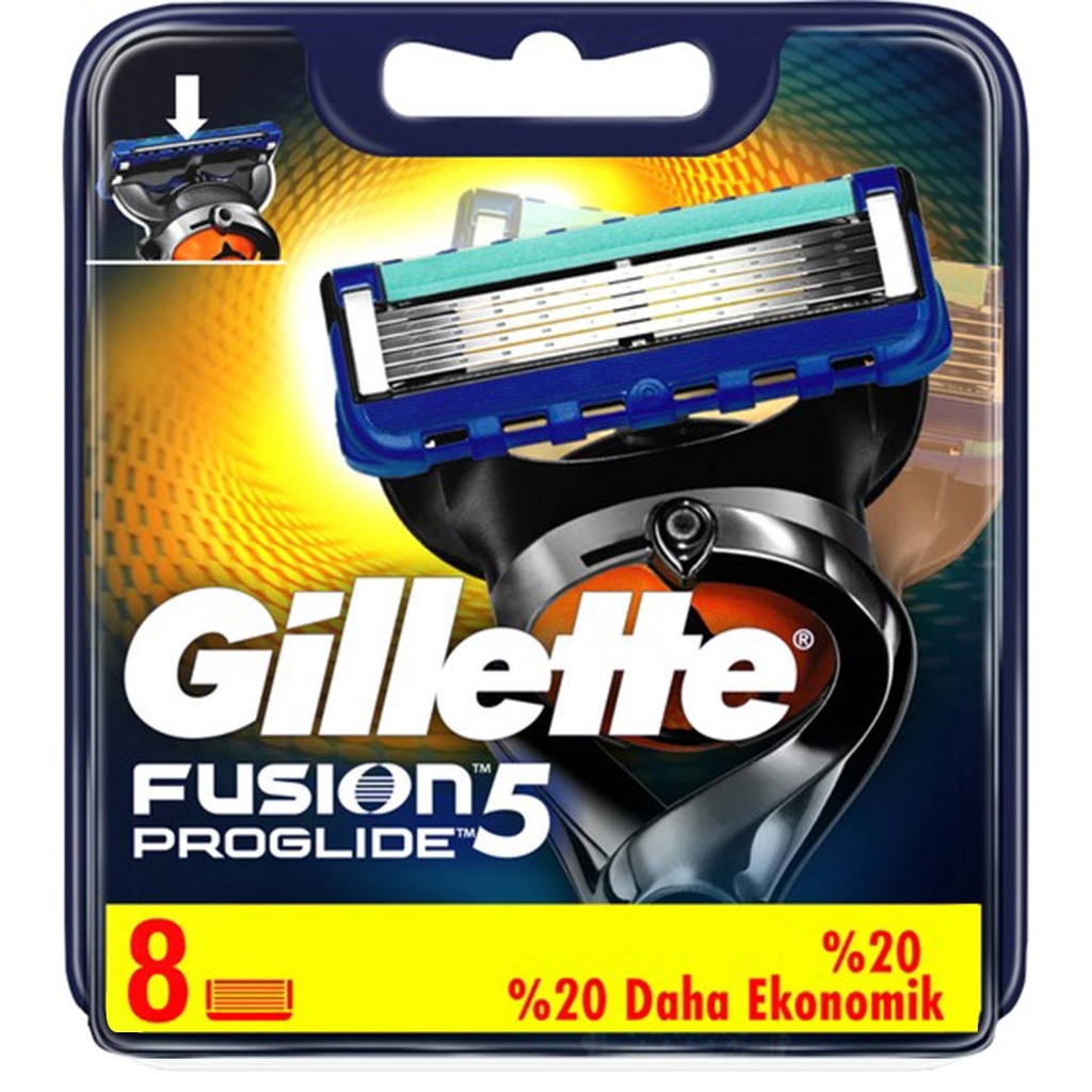جيليت فيوجن5 - Gillette Fusion5 (غيار, بروجلايد, 8PC)