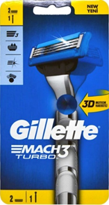جيليت ماك3 - Gillette Mach3 (Shaver, Turbo 3D, +2)