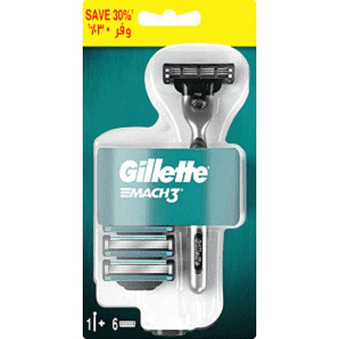جيليت ماك3 - Gillette Mach3 (ماكنة, ماك 3, +6)