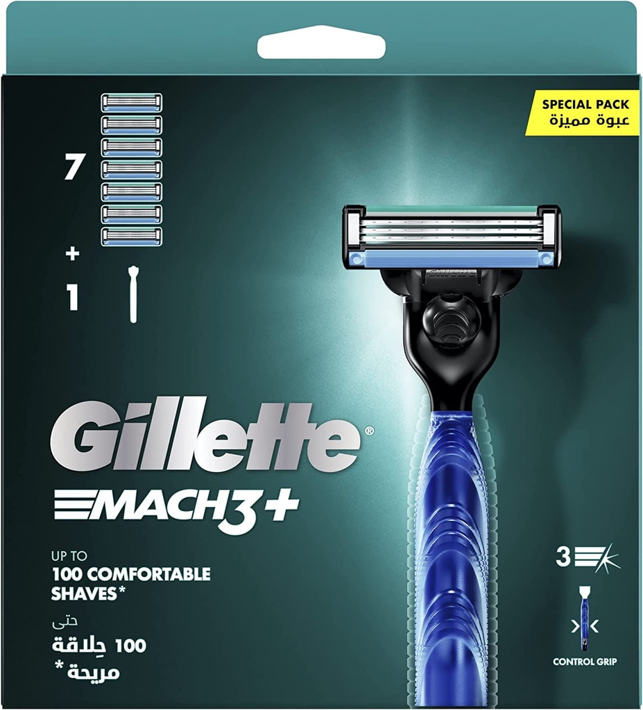 جيليت ماك3 - Gillette Mach3 (ماكنة, ماك 3, +7)